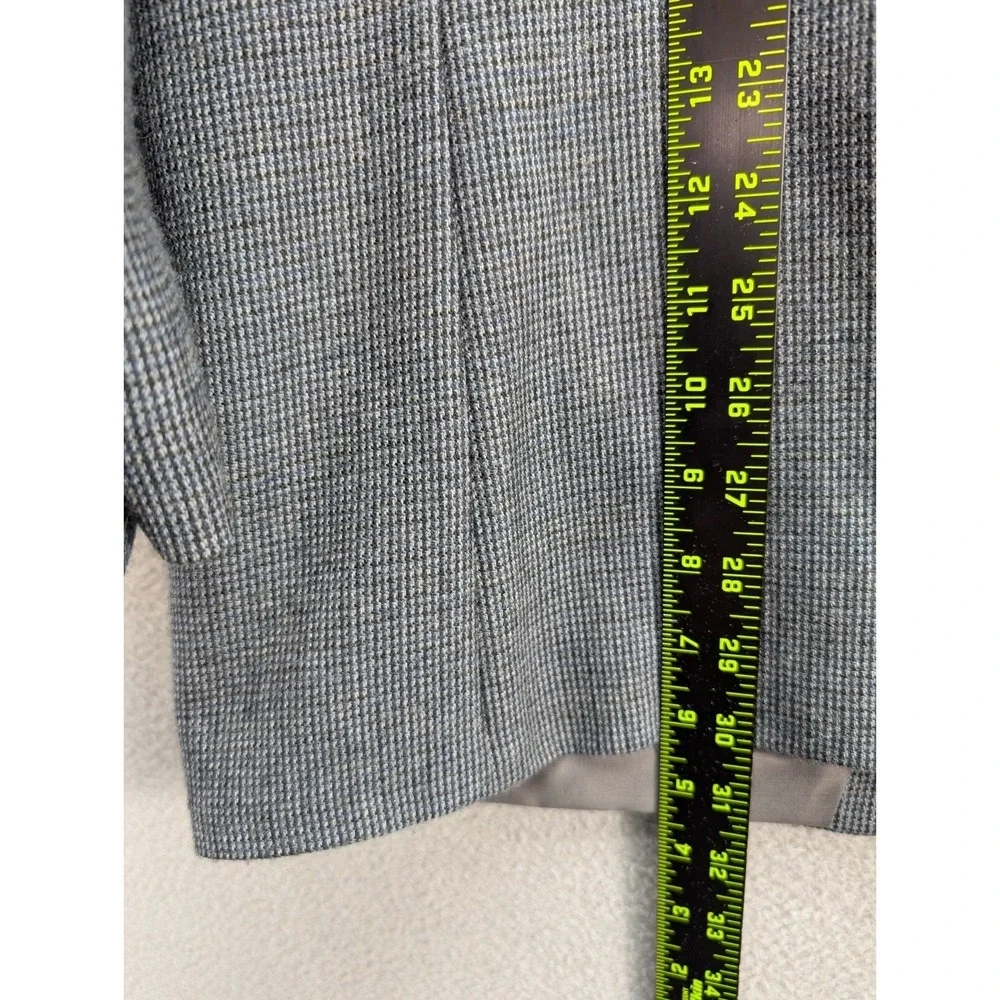 Lauren Ralph Lauren Blazer Jacket Men's‎ 44R? Wool Houndstooth Old Money Formal